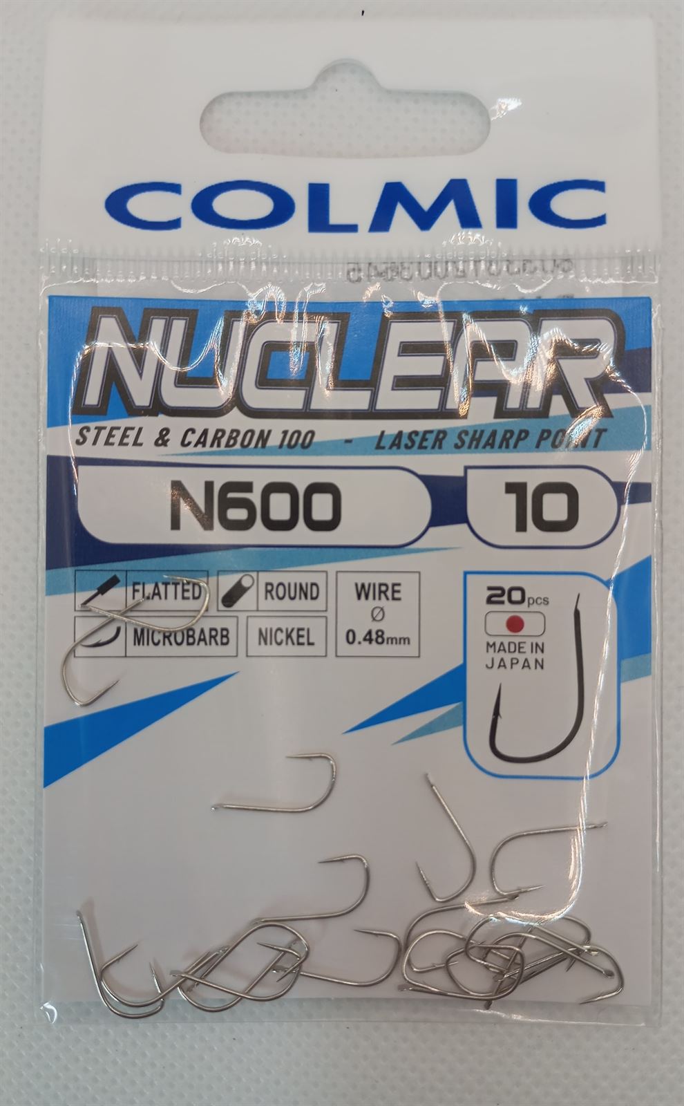 ANZUELO NUCLEAR N600 DE COLMIC - Imagen 1