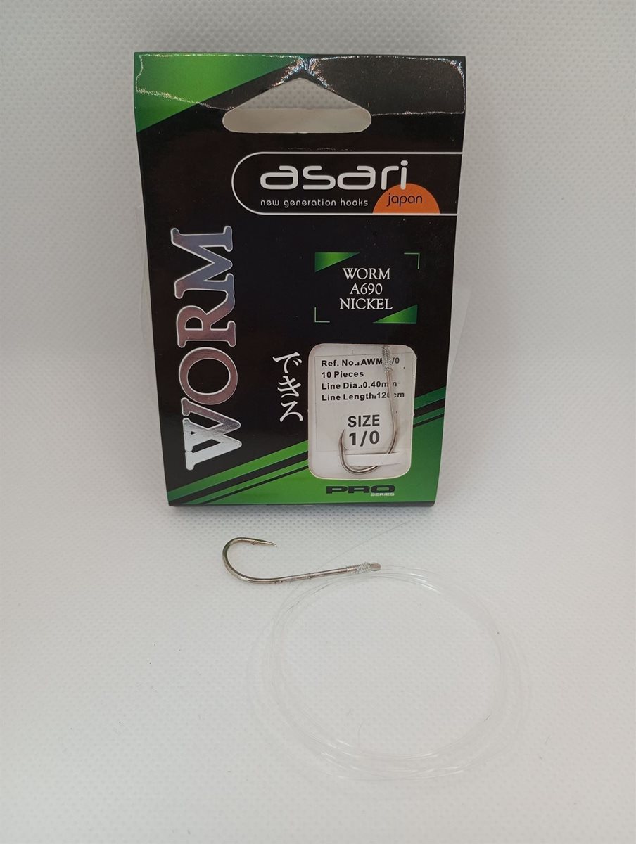 ANZUELOS MONTADOS ASARI WORM PRO - Imagen 1