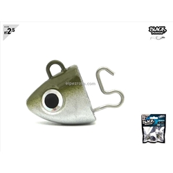 Black Minnow 105 - 2 Search Jighead - 12g - Khaki - Imagen 1