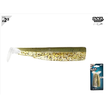 Black Minnow 105 - 3 cuerpos - Khaki Glitter - Imagen 1