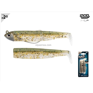 Black Minnow 105 - Combo - Shore - 8g - Khaki Glitter - Imagen 1
