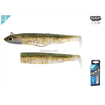 Black Minnow 90 - Combo - Off Shore - 10g - Khaki Glitter - Imagen 1