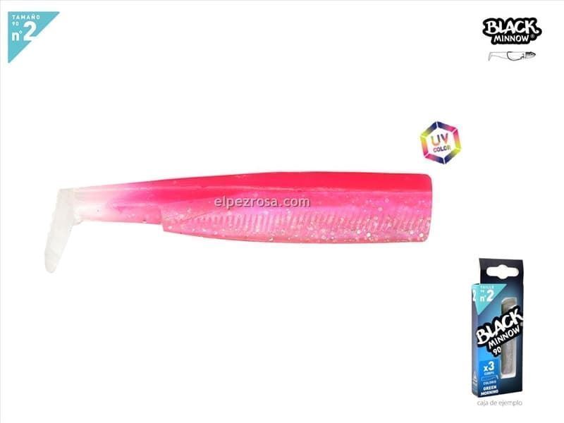 BLACK MINNOW 90 Nº2 DE FIIISH 3 CUERPOS - Imagen 1