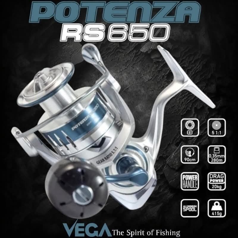 CARRETE POTENZA RS 650 DE VEGA - Imagen 1