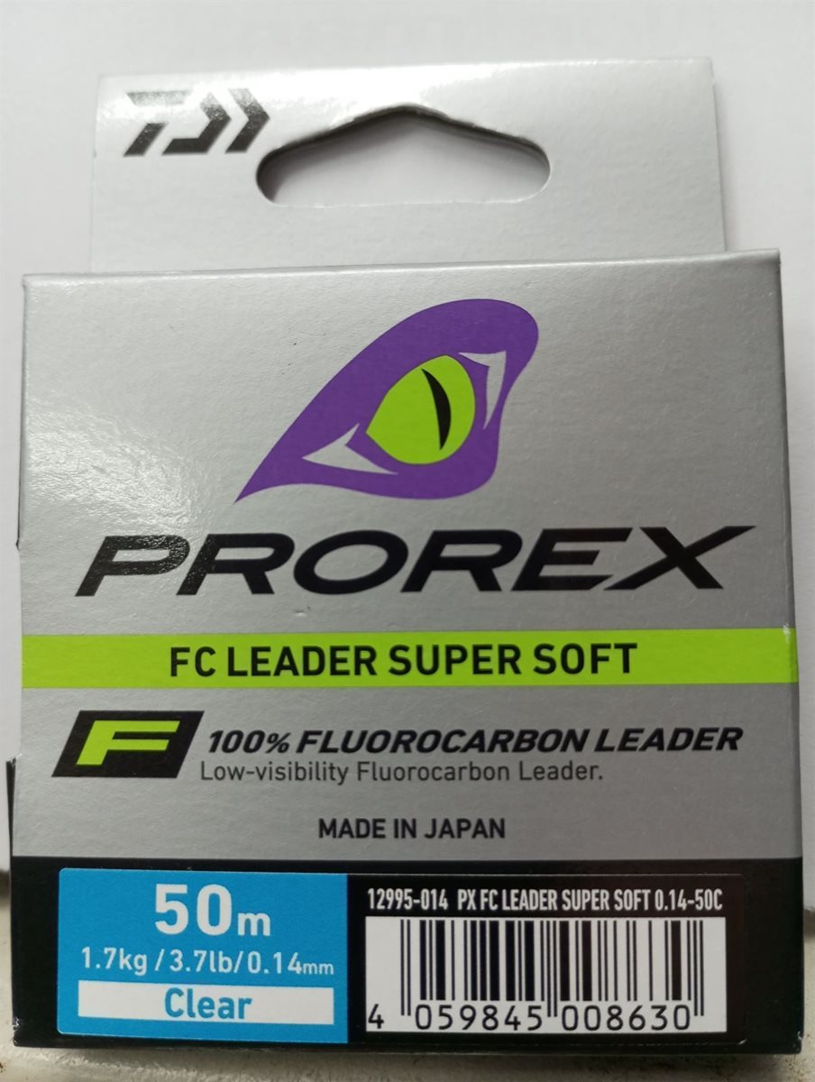 FLUOROCARBONO FC LEADER SUPER SOFT 50m PROREX - Imagen 1
