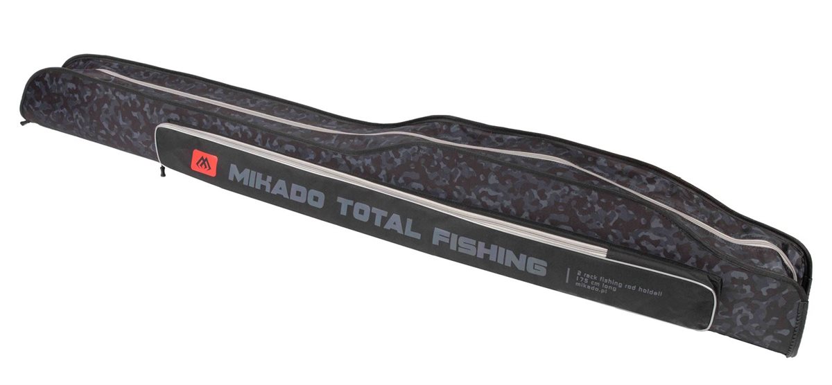 FUNDA PARA CAÑAS - CAMUFLAJE NEGRO PARA 3 CAÑAS DE 150 CM - RÍGIDA - Imagen 1