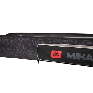 FUNDA PARA CAÑAS - CAMUFLAJE NEGRO PARA 3 CAÑAS DE 150 CM - RÍGIDA - Imagen 2