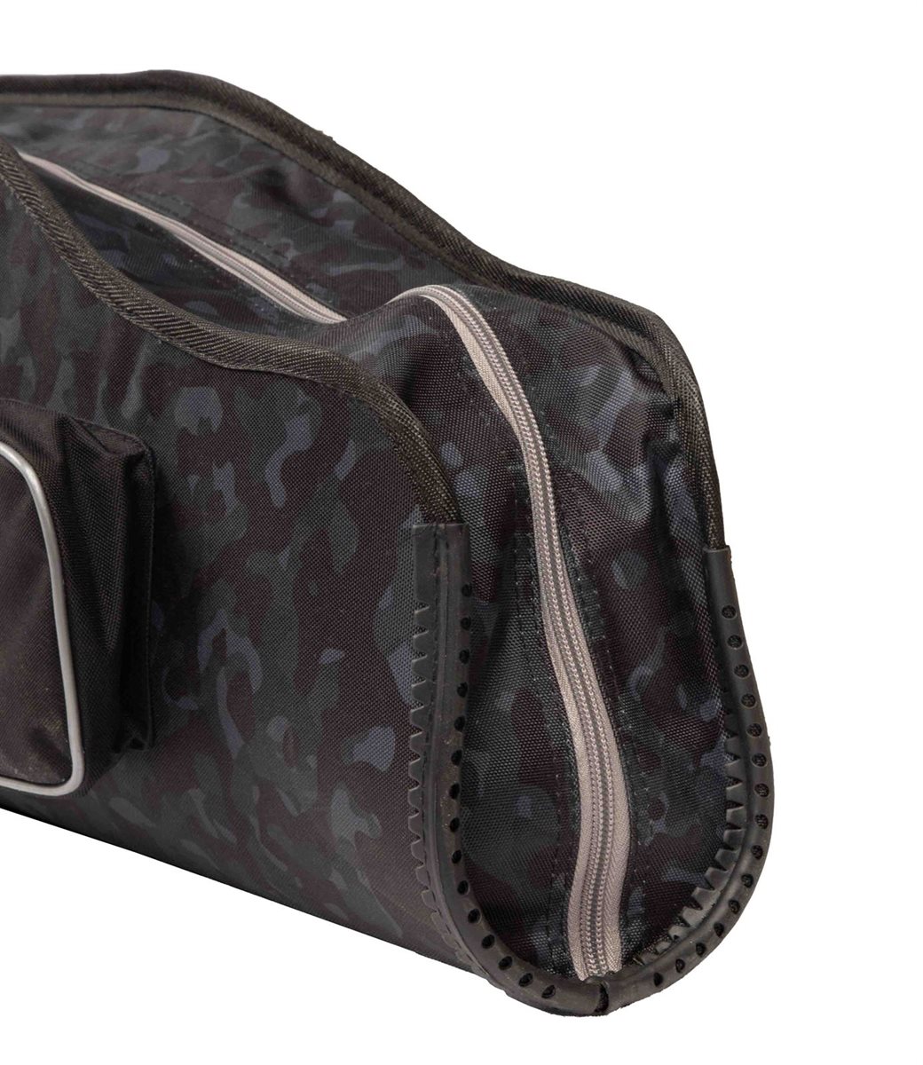 FUNDA PARA CAÑAS - CAMUFLAJE NEGRO PARA 3 CAÑAS DE 150 CM - RÍGIDA - Imagen 3