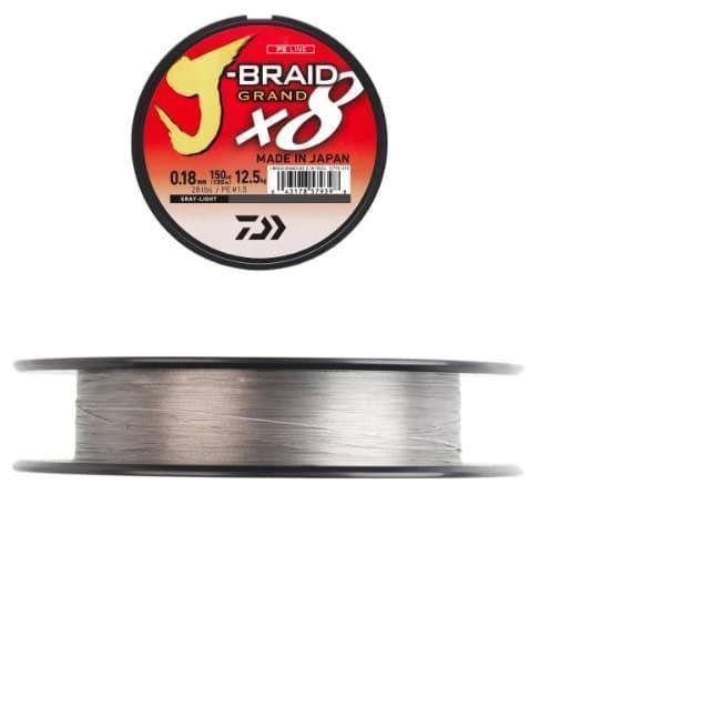J-BRAID GRAND X8 GRIS 270M - Imagen 1