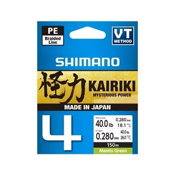 KAIRIKI 4 150M GREEN MANTIS DE SHIMANO - Imagen 1