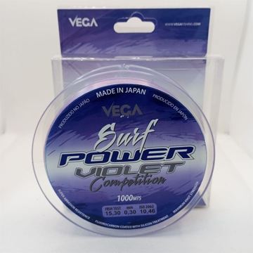 MONOFILAMENTO VEGA SURF POWER VIOLET COMPETITION - Imagen 1