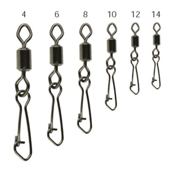 ROLLING SWIVEL W/DIAMOND EYE DE MUSTAD MA026 - Imagen 1