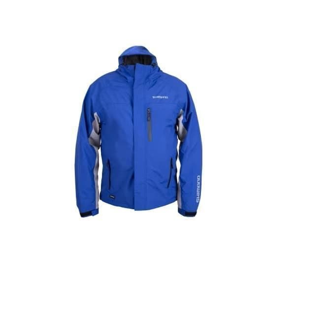 Shimano Rain Jacket Non Padded Blue - Imagen 1