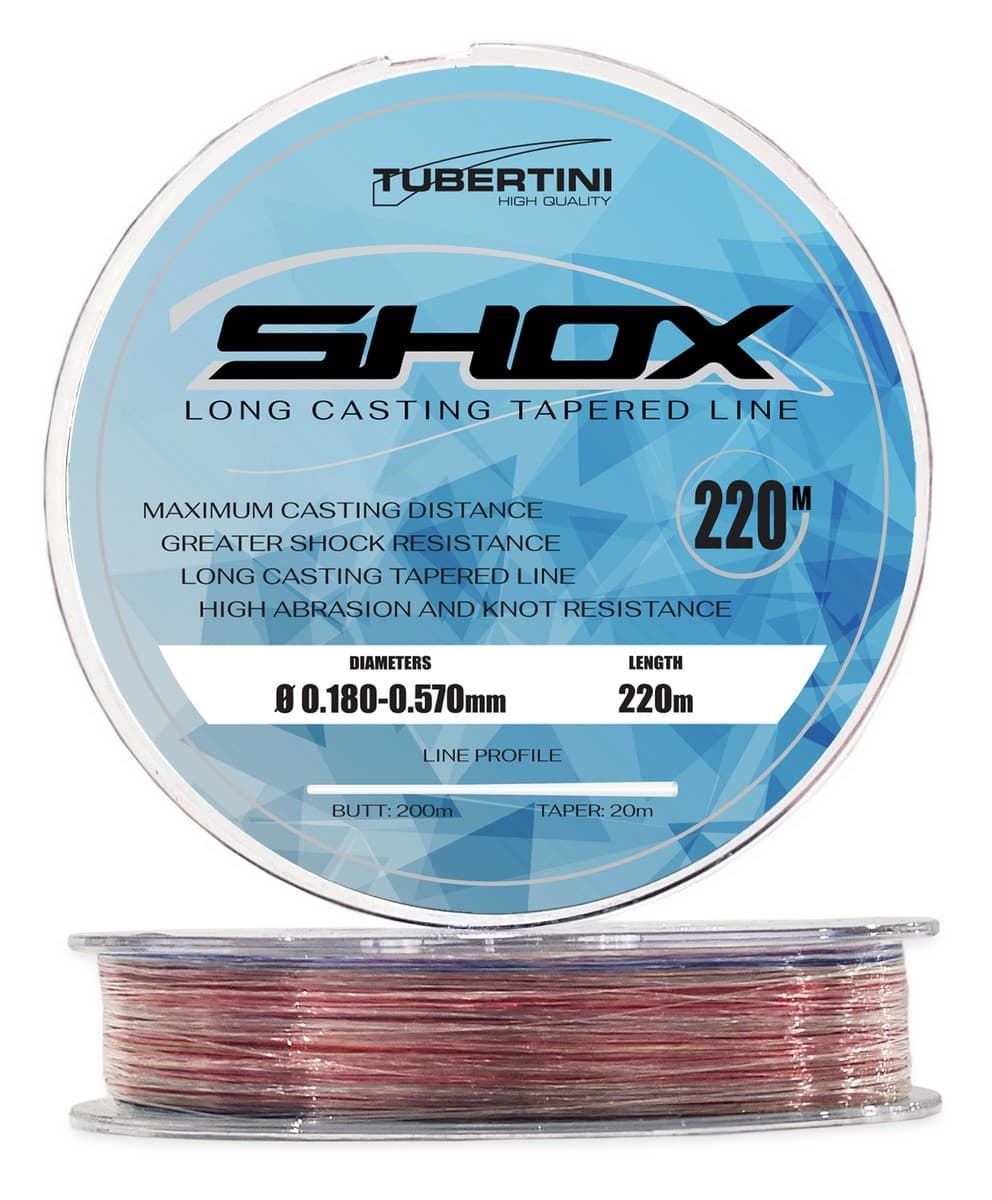 SHOX LONG CASTING TAPERED LINE DE TUBERTINI - Imagen 1
