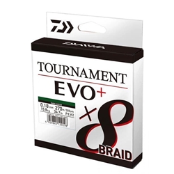 TRENZADO DAIWA TOURNAMENT EVO+ 8 BRAID 270M DG ( DARK GREEN) - Imagen 1