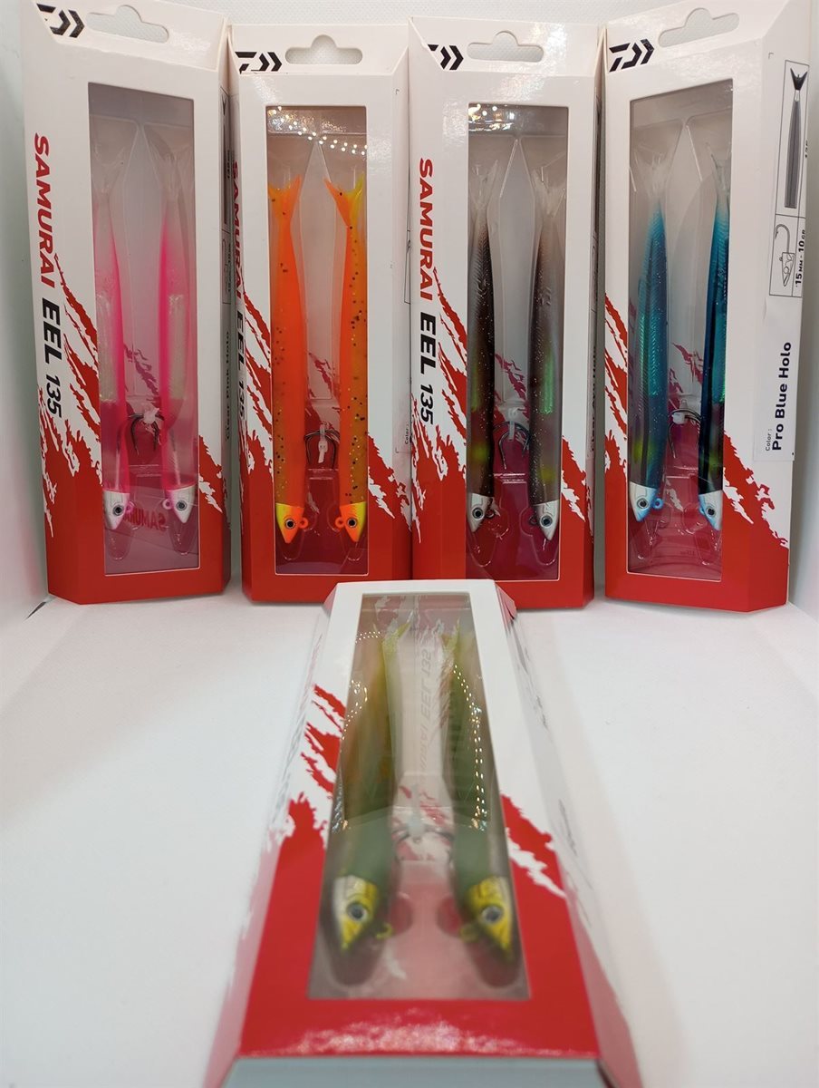 VINILO DAIWA SAMURAI EEL 135 - Imagen 1